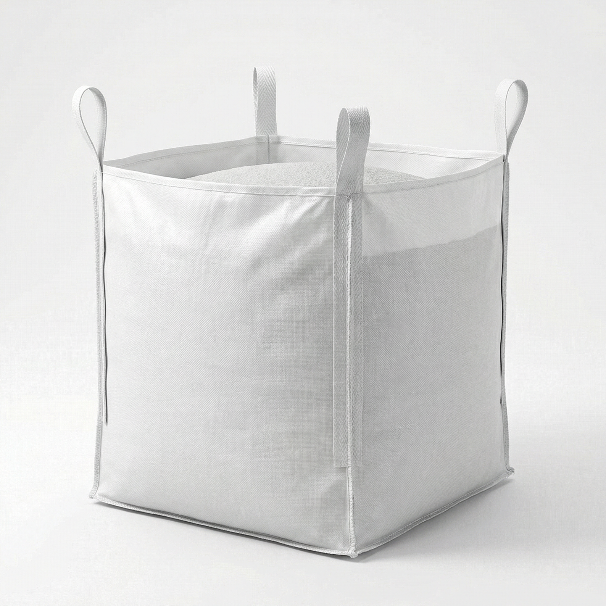 Open Top 500kg Skirt Top Discharge Spout